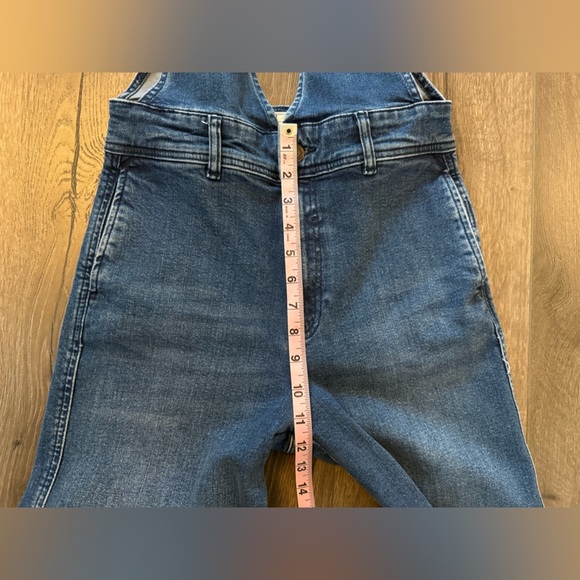 Free People A-Line Medium Wash Overalls Size 0 - Picture 13 of 13